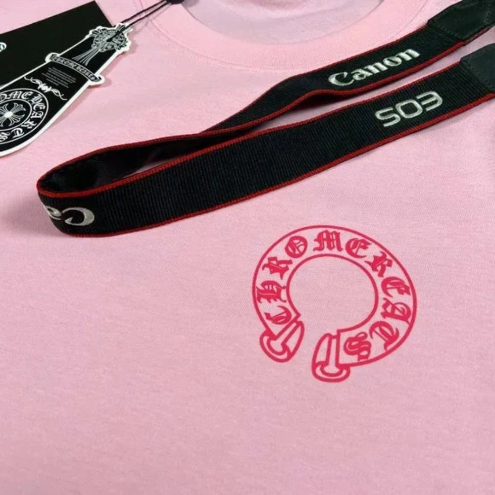 Pink Chrome Hearts T-shirt - Picture 3 of 5